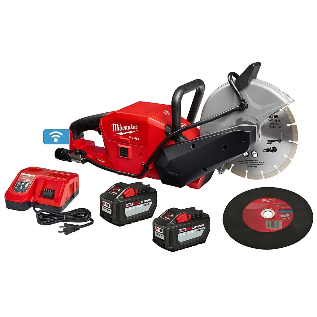 M18 Fuel™ 9 In. Cut-Off Saw With One-Key™ Kit - Milwaukee-2786-22HD-1887