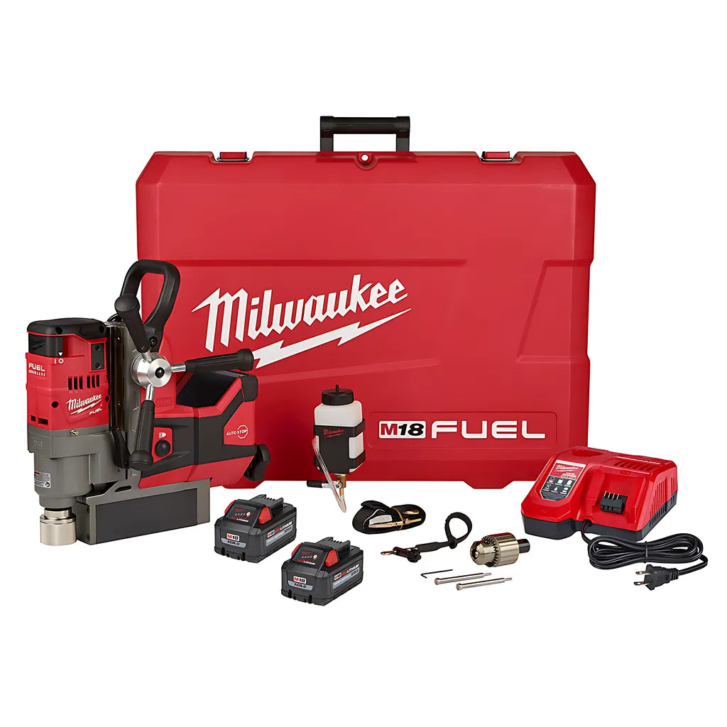 M18 Fuel 1-1/2" Magnetic Drill Kit-Milwaukee-2787-22HD-9352