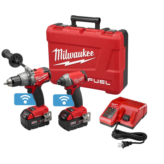 M18 Fuel 2-Tool Combo Kit With One-Key (Reconditioned)-Milwaukee-2796-82-9419