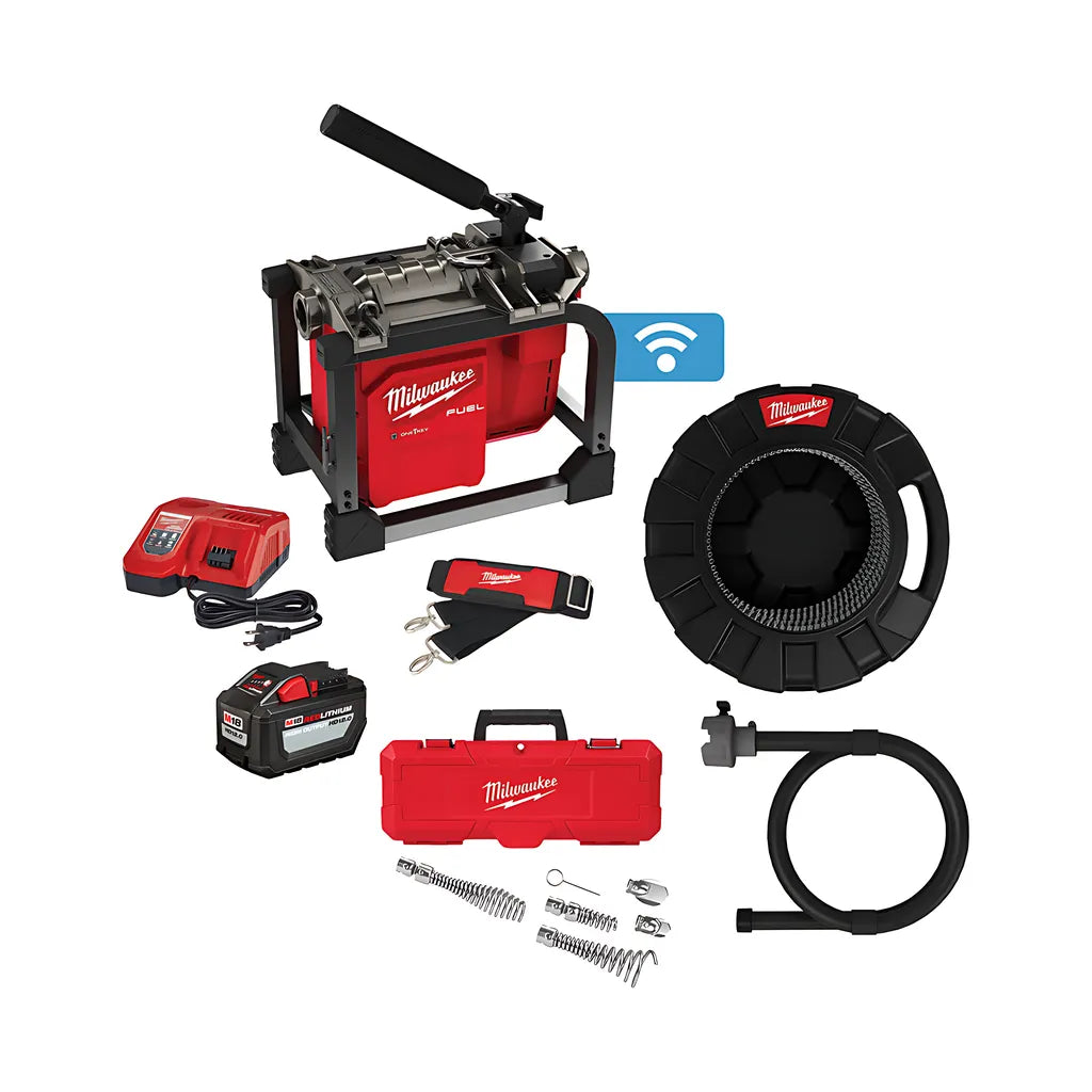 M18 Fuel Sectional Machine With 5/8" Cable-Milwaukee-2818B-21-9617