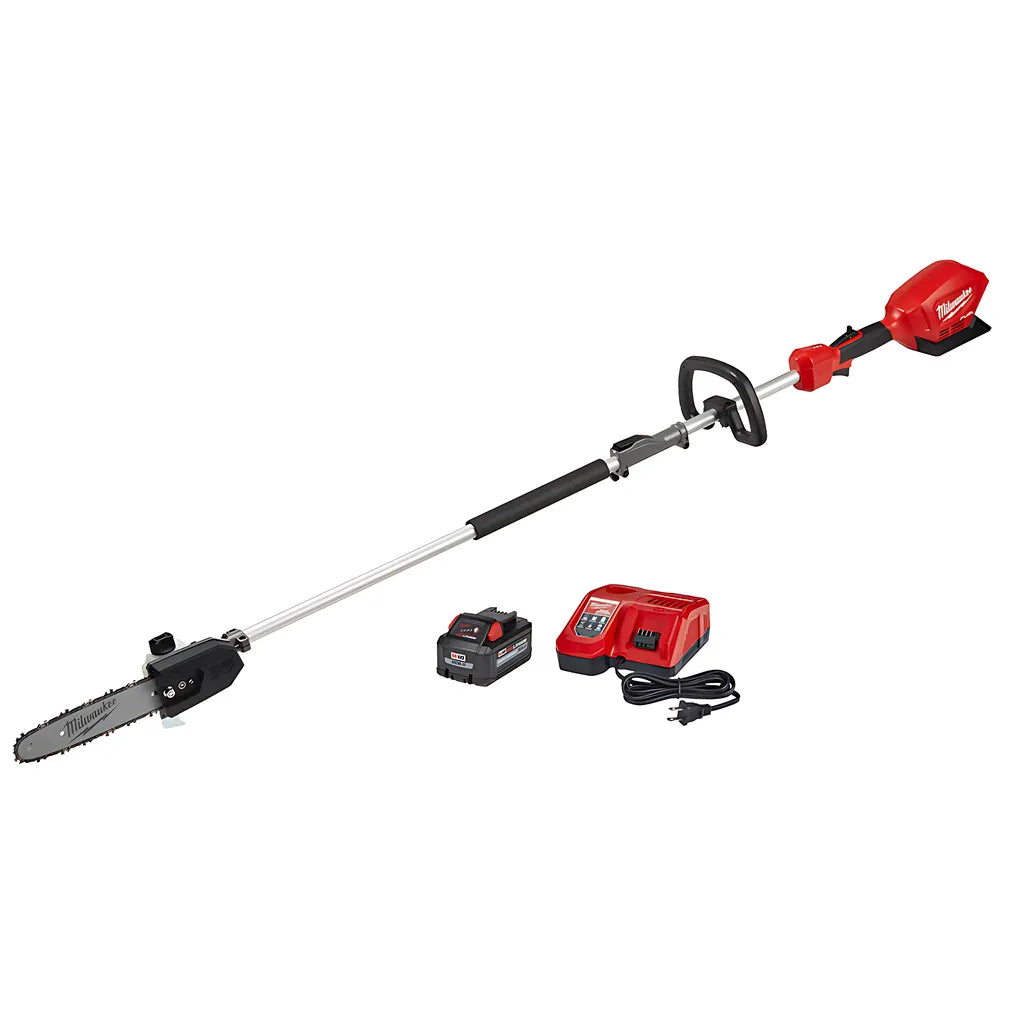 M18 Fuel 10" Pole Saw Kit W/ Quik-Lok-Milwaukee-2825-21PS-9347