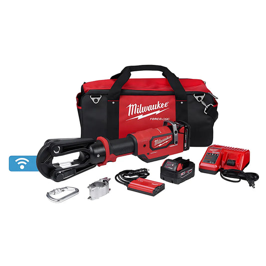 M18 Force Logic 15T Crimper Kit-Milwaukee-2879-22-9844
