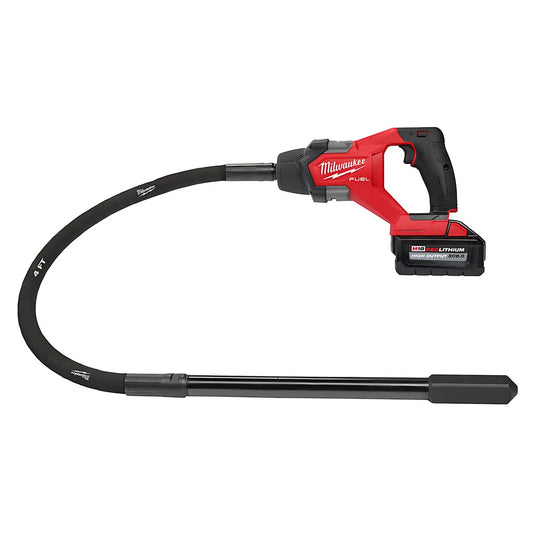 M18 Fuel 4' Concrete Pencil Vibrator Kit-Milwaukee-2910-21-9440