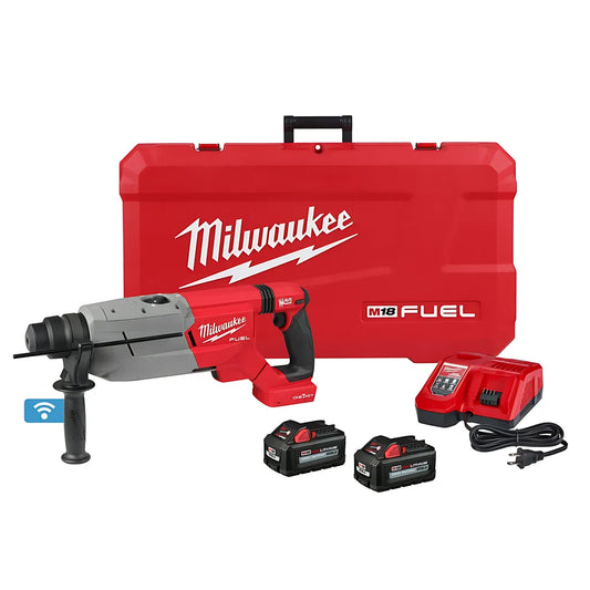 M18 Fuel 1-1/4 Sds Plus D-Handle Rotary Hammer Kit W/ One-Key-Milwaukee-2916-22-9354