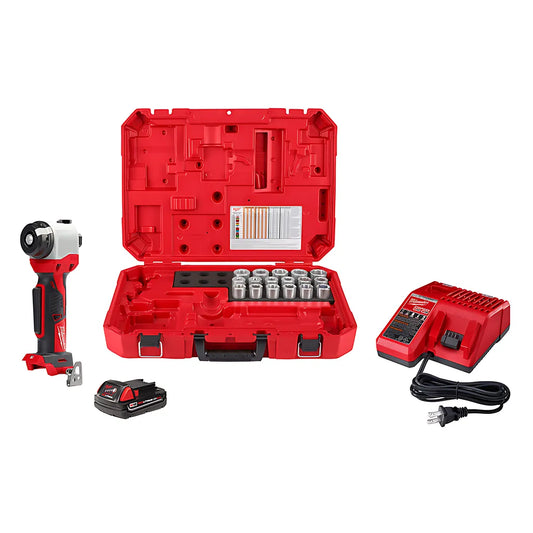 M18 Cable Stripper Kit With 17 Cu Thhn / Xhhw Bushings-Milwaukee-2935CU-21S-9773