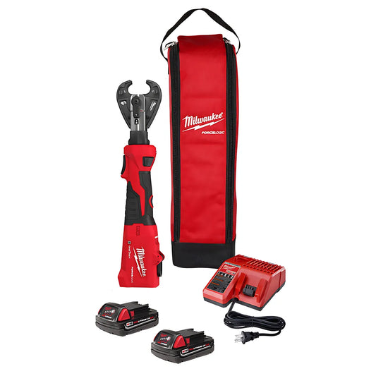 M18 Force Logic 6T Linear Utility Crimper Kit W/ Snub Nose Jaw-Milwaukee-2978-22-9856