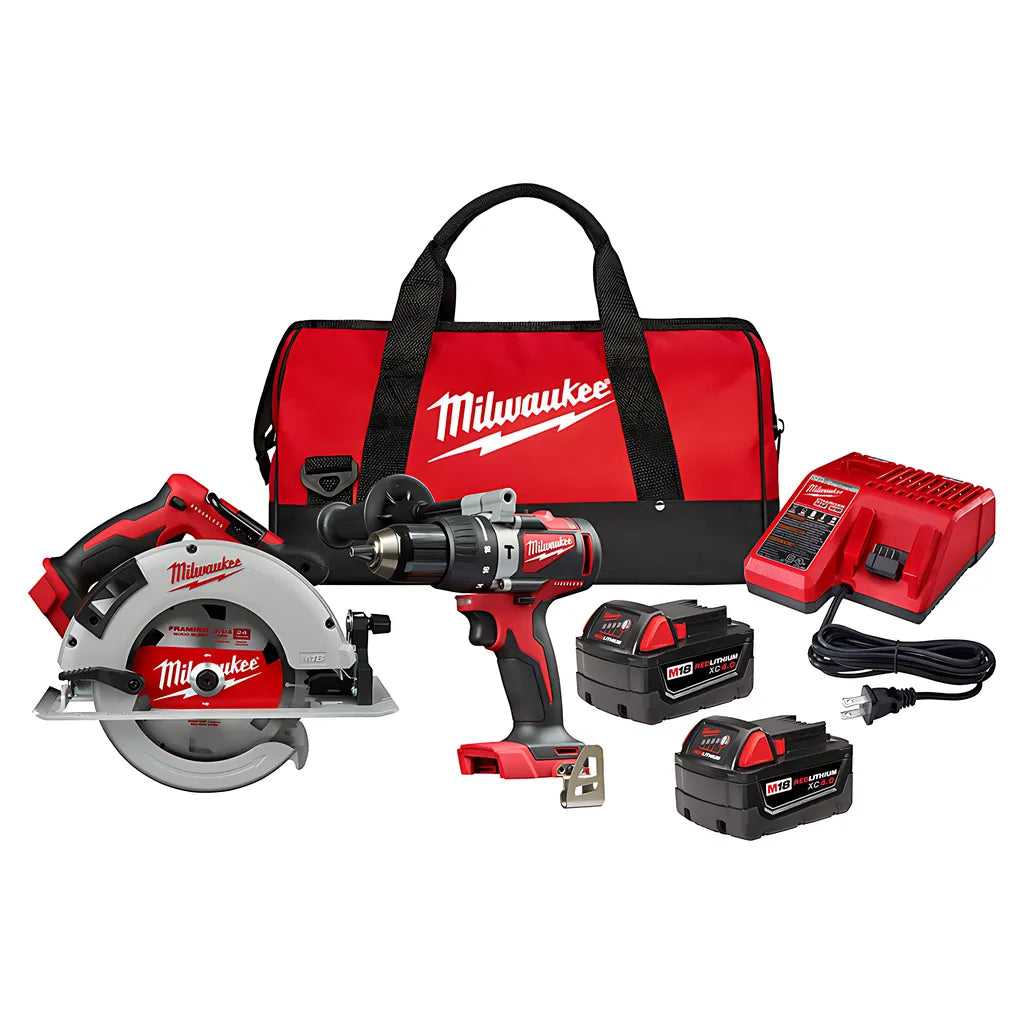 M18 Brushless 2 Pc Combo Kit-Milwaukee-2992-22-9758