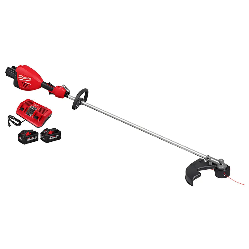 M18 Fuel 17 Dual Battery String Trimmer Kit-Milwaukee-3006-22-9392