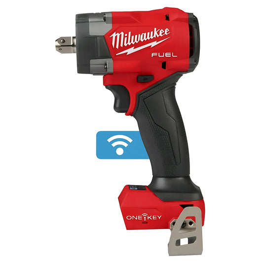 M18 Fuel 1/2" Controlled Torque Compact Impact Wrench W/ Torque-Sense, Pin Detent-Milwaukee-3061P-20-9304