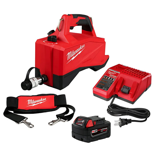 M18 Brushless Single Acting 60In3 10,000Psi Hydraulic Pump-Milwaukee-3120-21-9764