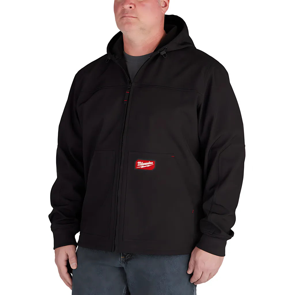 Freeflex Softshell Hooded Jacket - Black 2X-Milwaukee-312B-2X-8114