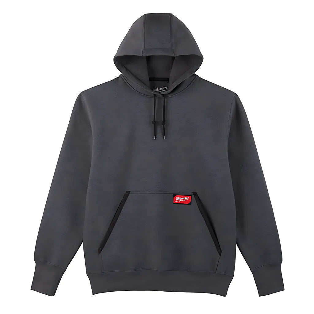 Heavy Duty Pullover Hoodie - Gray M-Milwaukee-350G-M-8350
