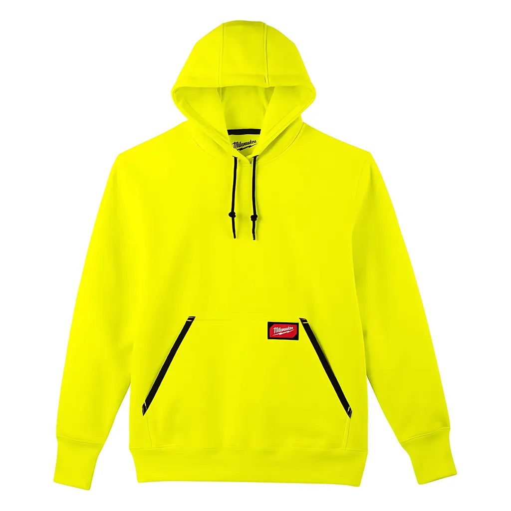 Heavy Duty Pullover Hoodie - Hi Vis 2X-Milwaukee-350HV-2X-8353