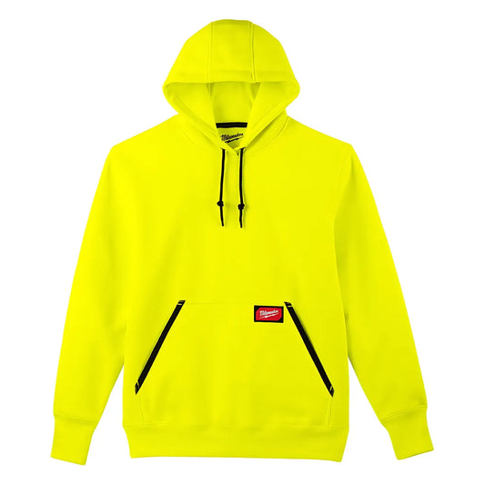 Heavy Duty Pullover Hoodie - Hi Vis M-Milwaukee-350HV-M-8356