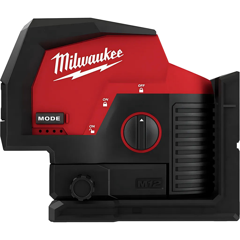 M12 Green Cross Line & Plumb Points Laser-Milwaukee-3622-20-8958