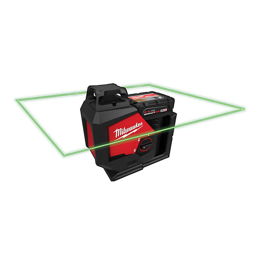 M12 Green 360° Single Plane Laser Kit-Milwaukee-3631-21-8956