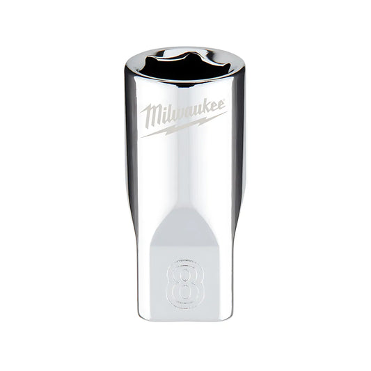 1/4 In. Drive 8Mm Metric 6-Point Socket-Milwaukee-45-34-9034-3863