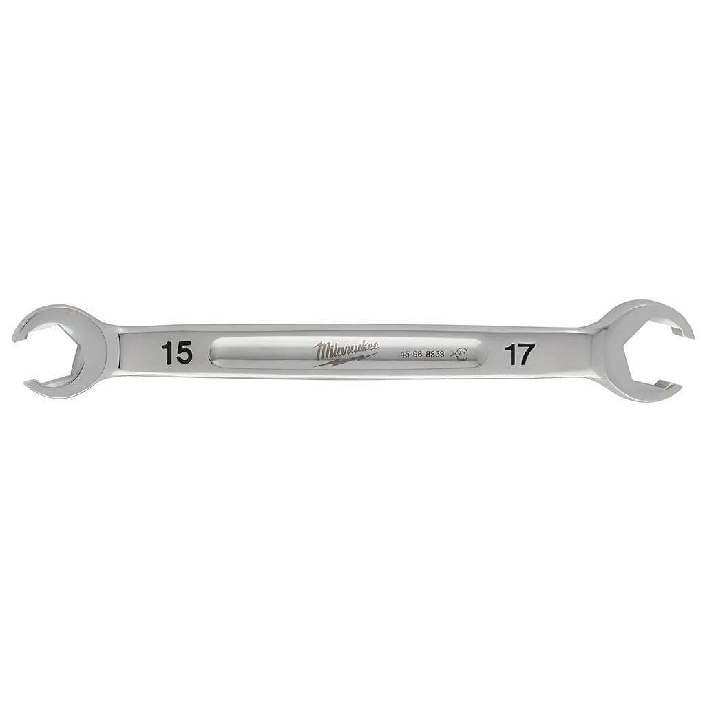 15Mm X 17Mm Double End Flare Nut Wrench-Milwaukee-45-96-8353-4847