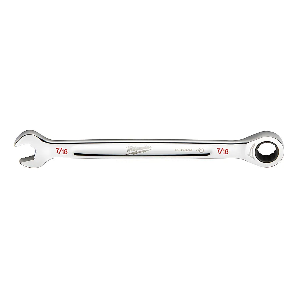 7/16 In. Sae Ratcheting Combination Wrench-Milwaukee-45-96-9214-6728