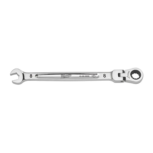 8Mm Flex Head Ratcheting Combination Wrench-Milwaukee-45-96-9608-6942