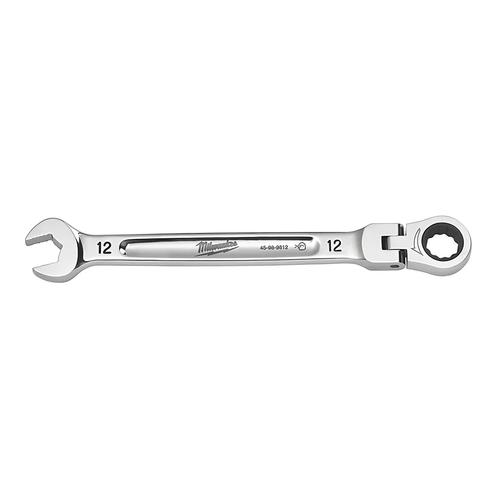 12Mm Flex Head Ratcheting Combination Wrench-Milwaukee-45-96-9612-4544