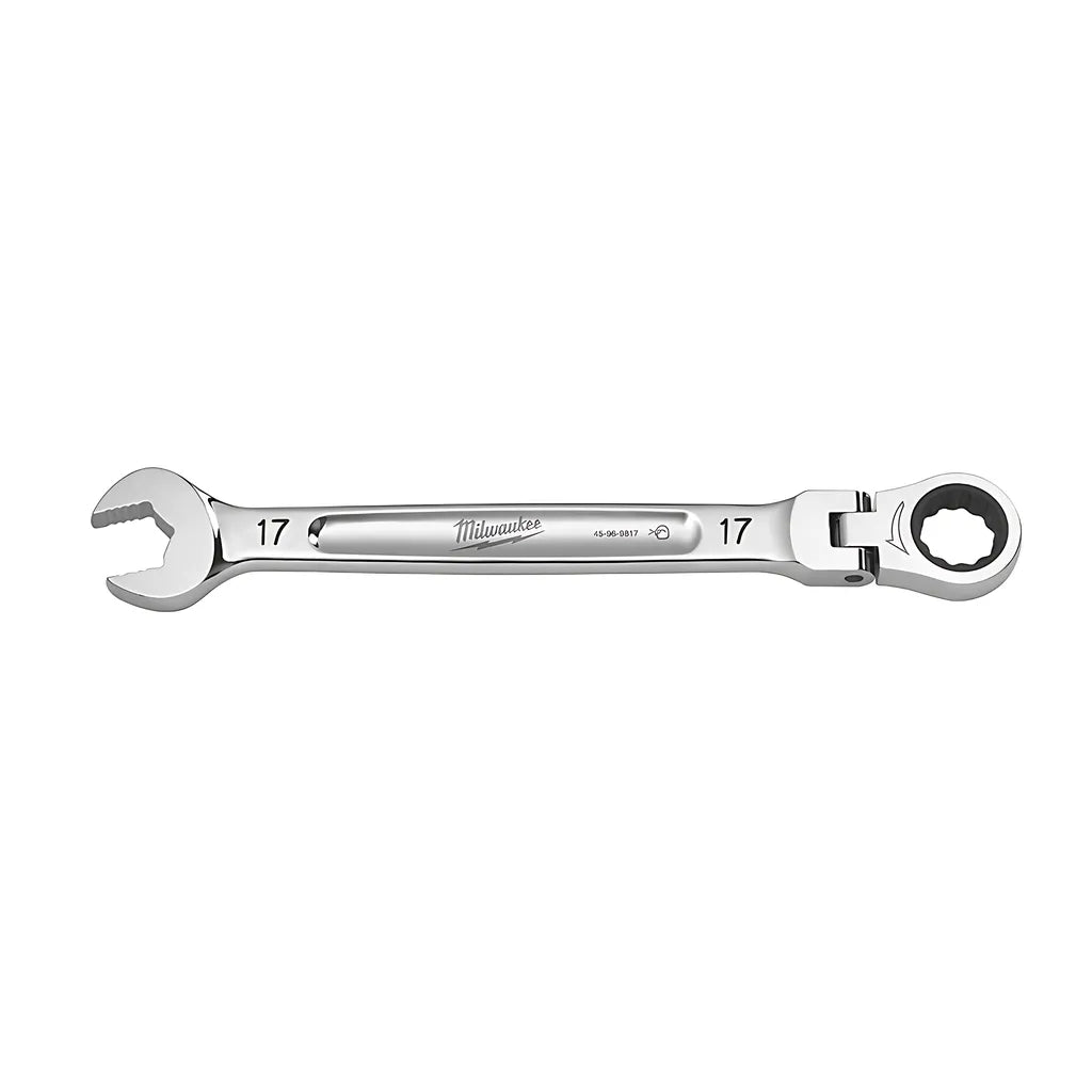 17Mm Flex Head Ratcheting Combination Wrench-Milwaukee-45-96-9617-4944