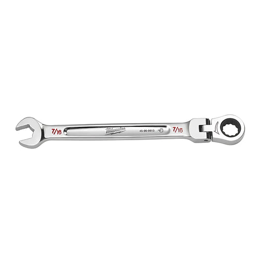 7/16" Flex Head Combination Wrench-Milwaukee-45-96-9813-6736