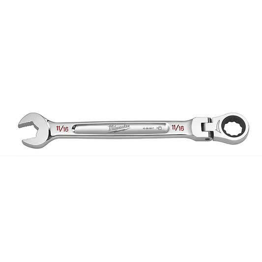 11/16" Flex Head Combination Wrench-Milwaukee-45-96-9817-4211