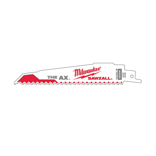 6 In. 5 Tpi The Ax Sawzall® Blade-Bulk 100-Milwaukee-48-01-7021-6505