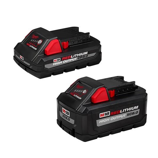 M18 High Output 8.0Ah Battery W/ 3/0Ah Battery-Milwaukee-48-11-1835S-9875