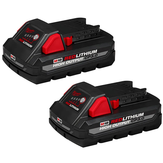 M18 Redlithium High Output Cp3.0 Battery 2 Pack-Milwaukee-48-11-1837-9922