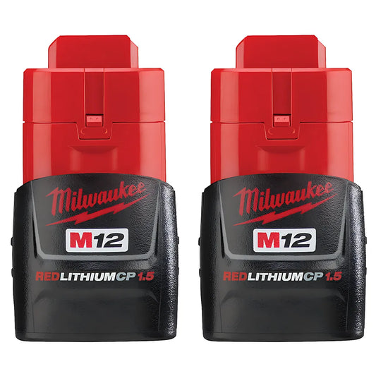 M12 Redlithium 1.5Ah Battery Pack-Milwaukee-48-11-2401-9174