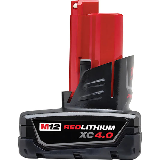 M12 Redlithium Xc 4.0Ah Extended Capacity Battery Pack-Milwaukee-48-11-2440-9184