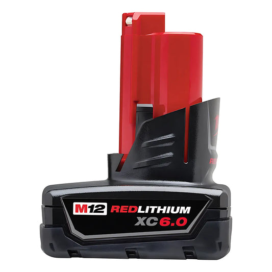 M12 Redlithium Xc 6.0Ah Extended Capacity Battery Pack-Milwaukee-48-11-2460-9186