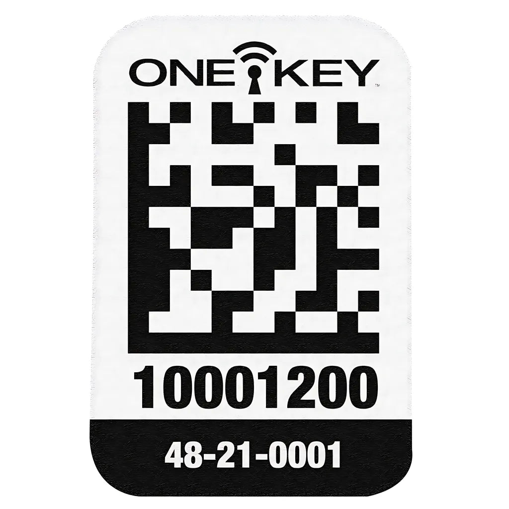 One-Key Asset Id Tag-Small Plastic Surface-Milwaukee-48-21-0001-10249