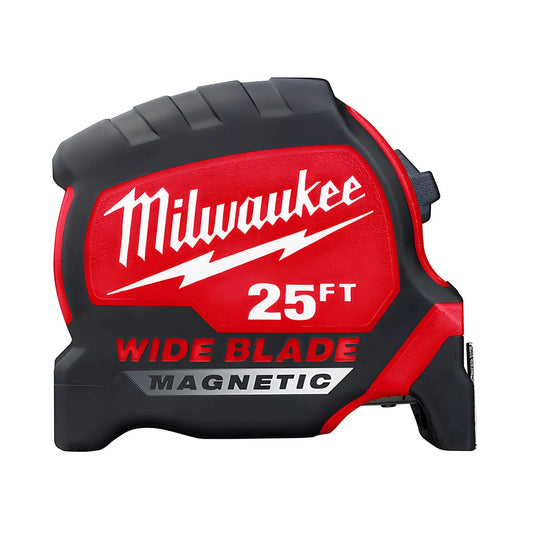 25Ft Wide Blade Magnetic Tape Measure-Milwaukee-48-22-0225M-5367