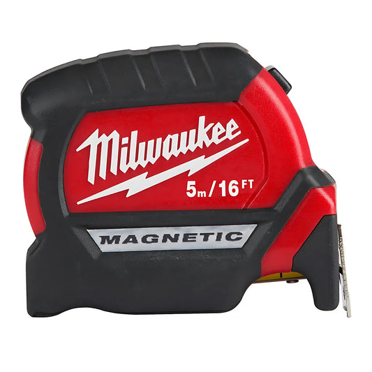 5M/16Ft Compact Magnetic Tape Measure-Milwaukee-48-22-0317-6427