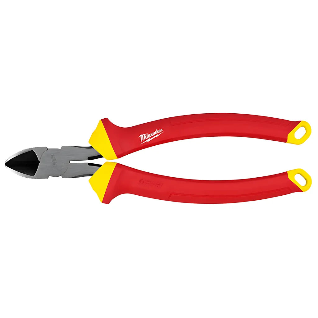 1000V Insulated 8" Diagonal Cutting Pliers-Milwaukee-48-22-2208-4110