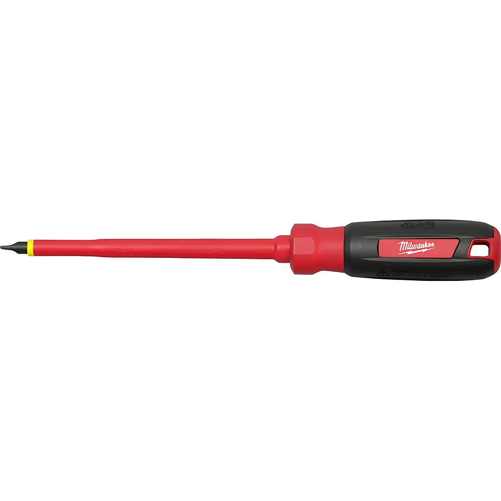 1/4 In. Slotted - 6 In. 1000 V Insulated Screwdriver-Milwaukee-48-22-2221-3880