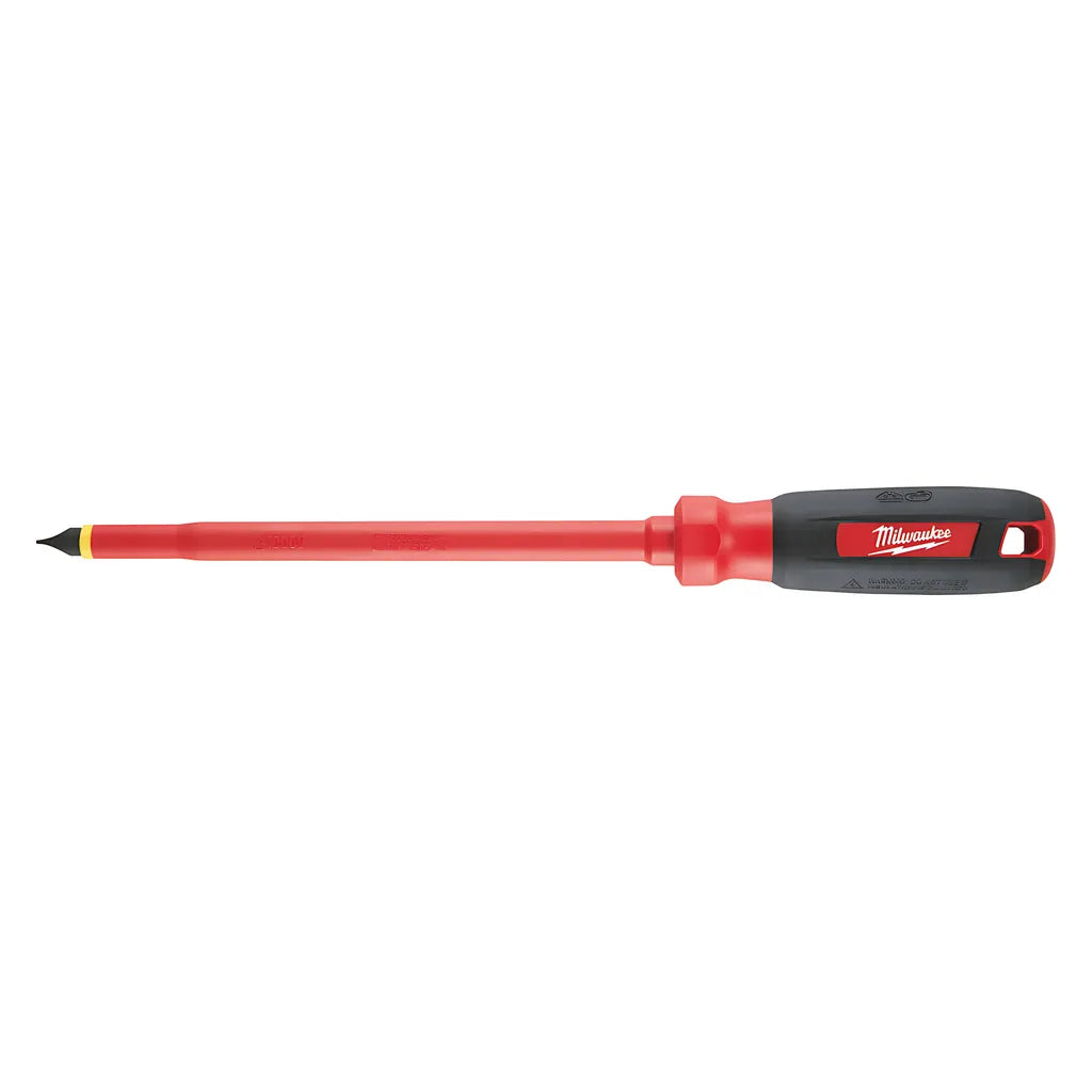 3/8 In. Slotted - 8 In. 1000 V Insulated Screwdriver-Milwaukee-48-22-2223-5705