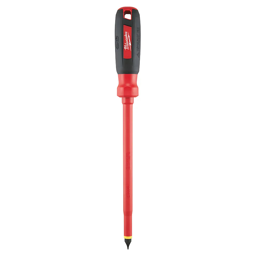 3/8 In. Slotted - 10 In. 1000 V Insulated Screwdriver-Milwaukee-48-22-2224-5707