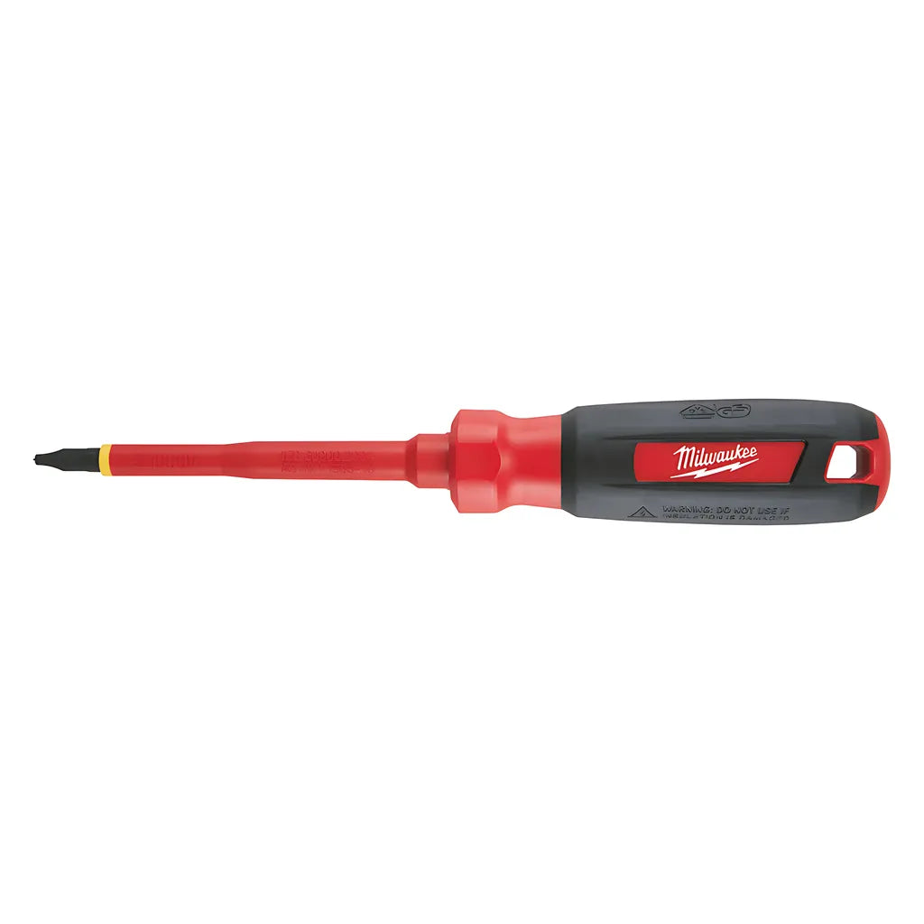 #1 Ecx 4 In. 1000V Insulated Screwdriver-Milwaukee-48-22-2241-3477