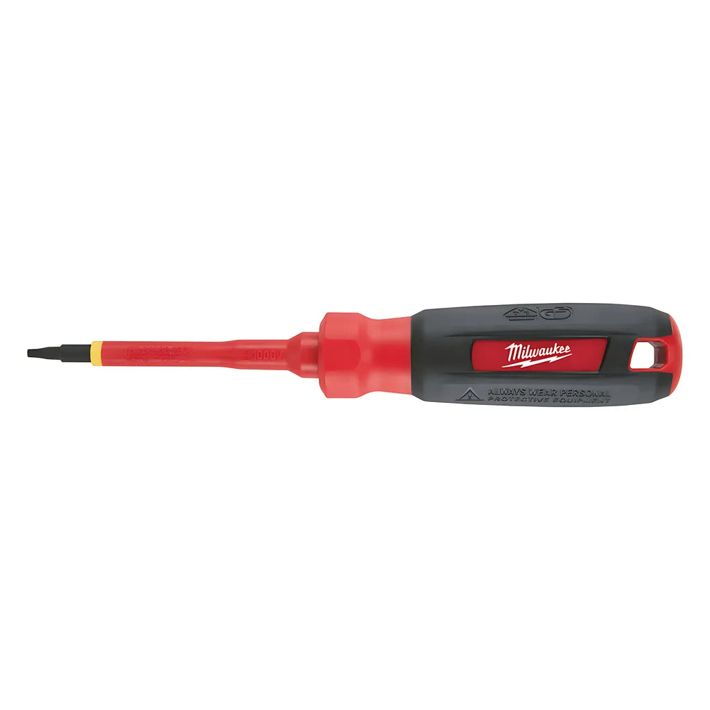 #1 Square 3 In. 1000V Insulated Screwdriver-Milwaukee-48-22-2251-3479