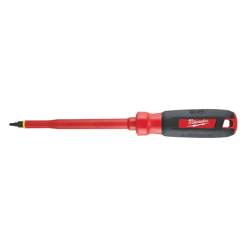 #3 Square 6 In. 1000V Insulated Screwdriver-Milwaukee-48-22-2253-3507