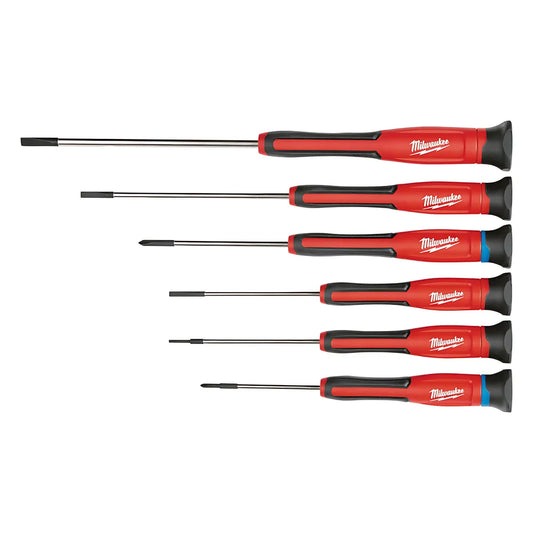 6 Pc. Precision Screwdriver Set-Milwaukee-48-22-2606-6560