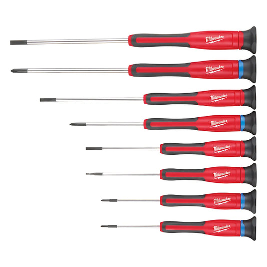 8 Pc Precision Screwdriver Set-Milwaukee-48-22-2614-6906