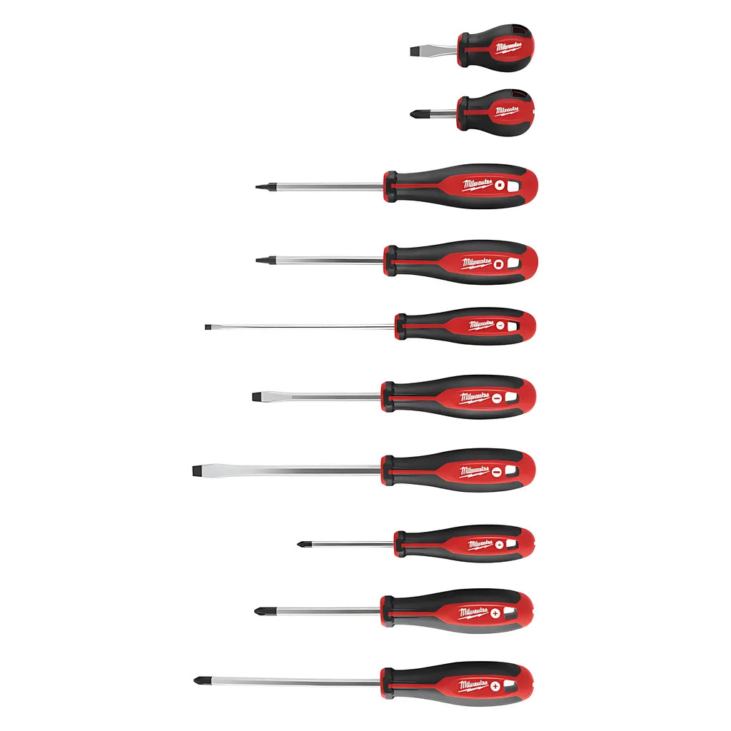 10Pc Screwdriver Kit-Milwaukee-48-22-2710-4149