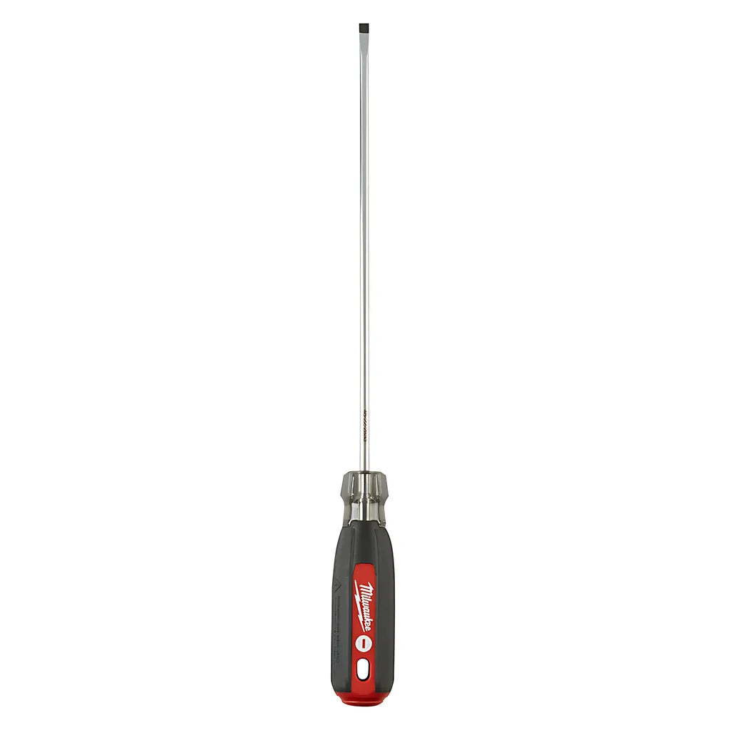 3/16 In. Cabinet - 8 In. Cushion Grip Screwdriver-Milwaukee-48-22-2833-5522