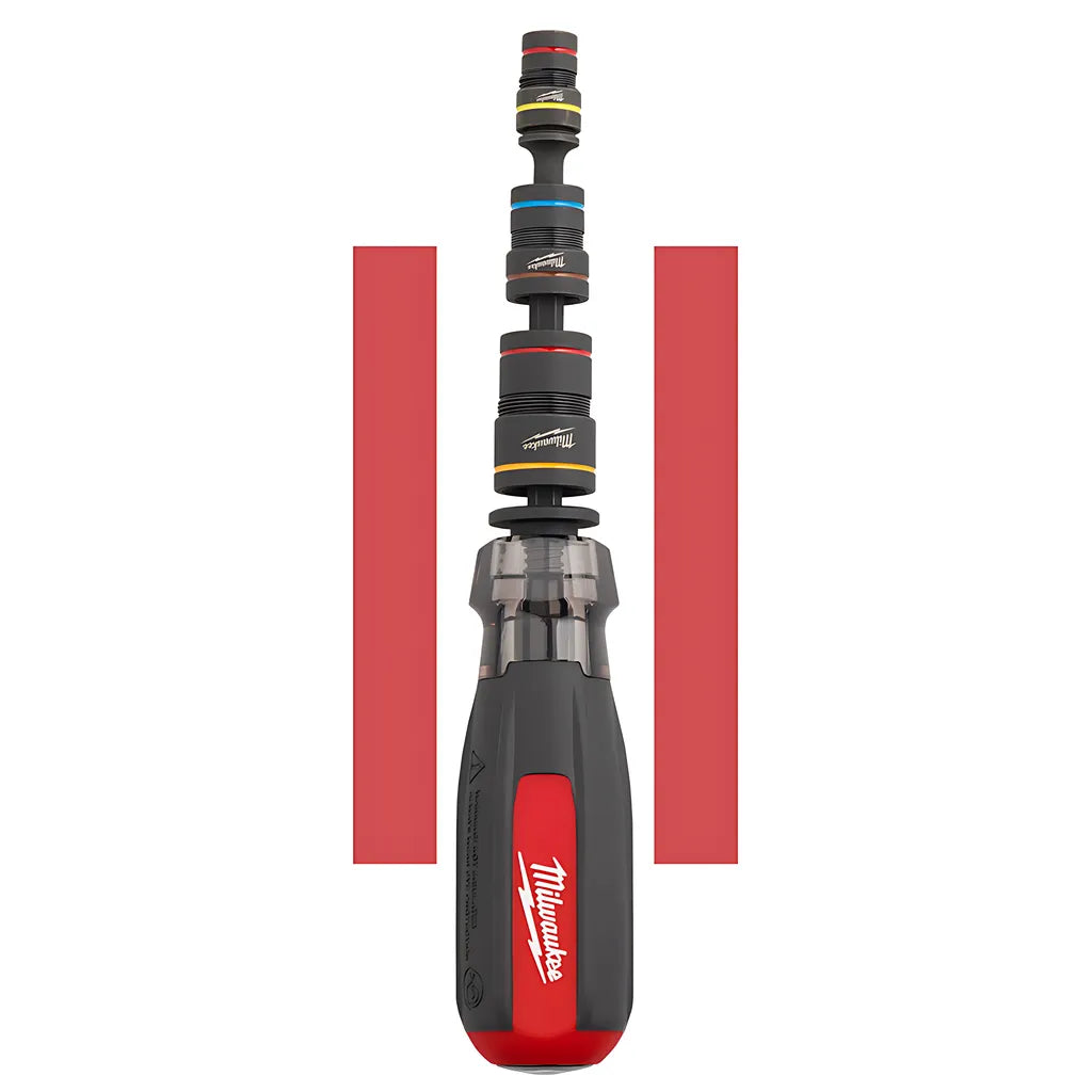 Multi-Nut Driver W/ Shockwave Impact Duty Magnetic Nut Drivers-Milwaukee-48-22-2921-10186