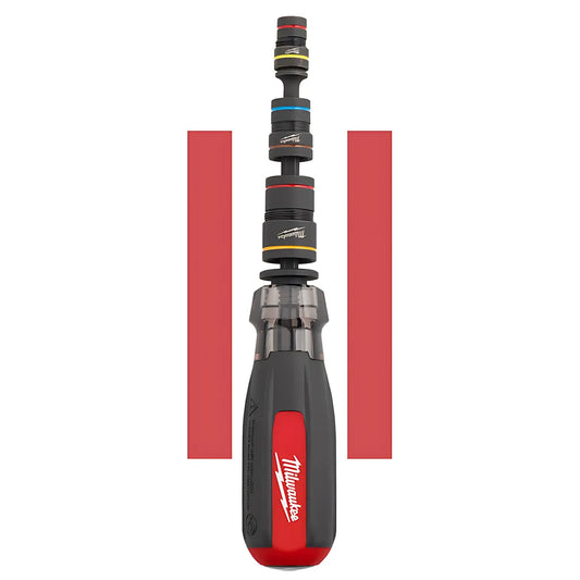 Multi-Nut Driver W/ Shockwave Impact Duty Magnetic Nut Drivers-Milwaukee-48-22-2921-10186